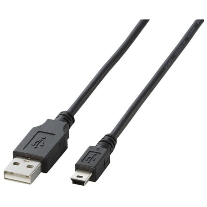 ELECOM　EURoHS指令準拠USB2.0ケーブル1.5m(ブラック)