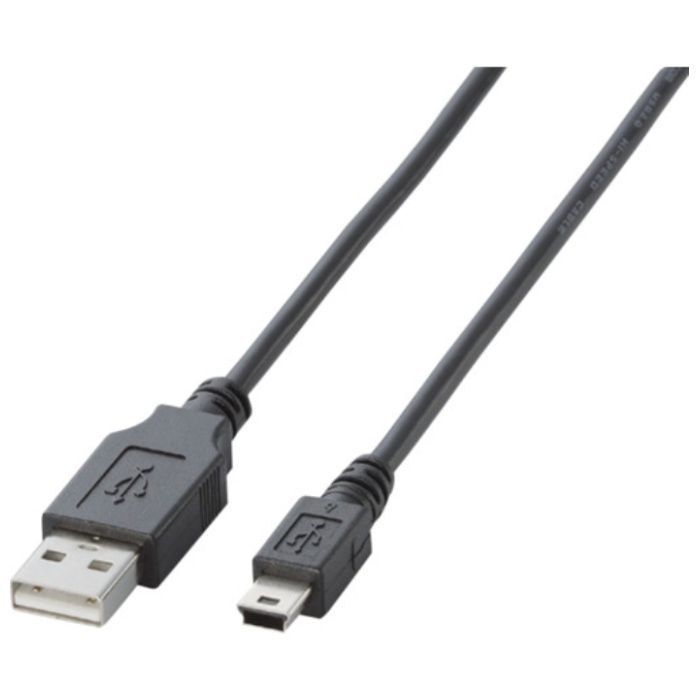 ELECOM　EURoHS指令準拠USB2.0ケーブル2.0mブラック