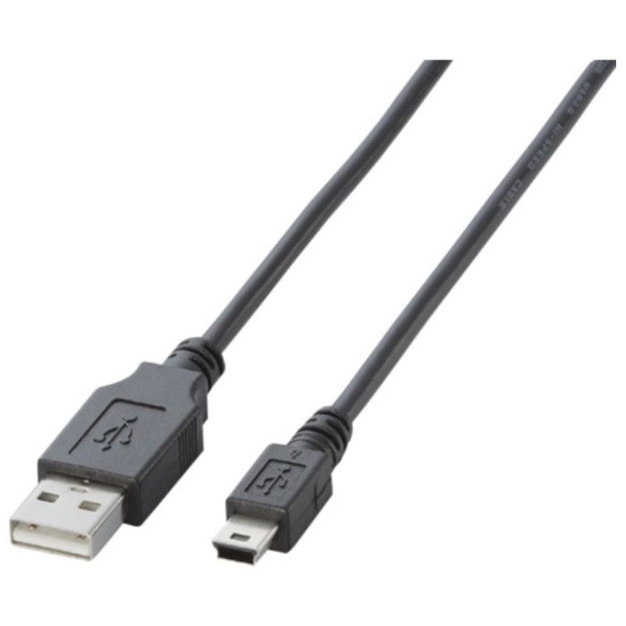 ELECOM　EURoHS指令準拠USB2.0ケーブル3.0m(ブラック)