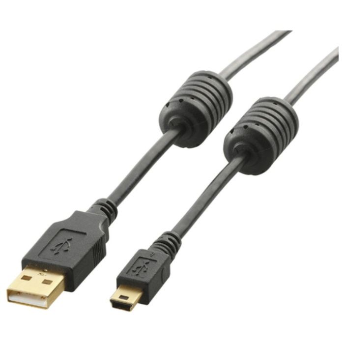 ELECOM　EURoHS指令準拠USB2.0ケーブル1.0mブラック