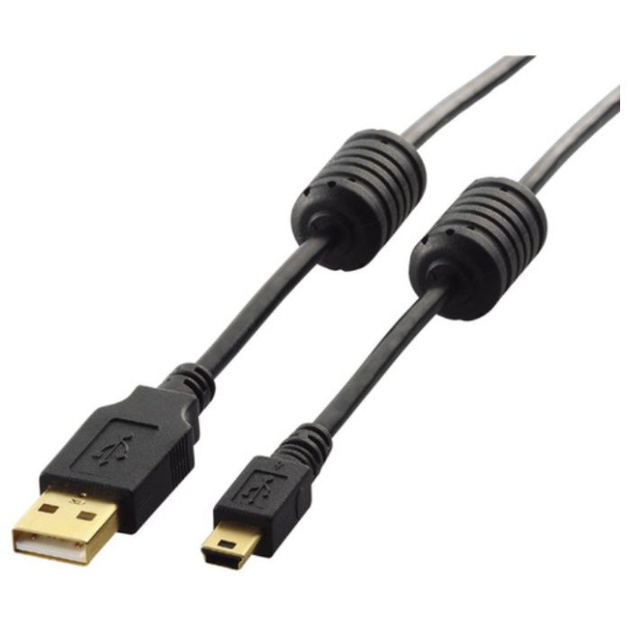 ELECOM　EURoHS指令準拠USB2.0ケーブル2.0mブラック