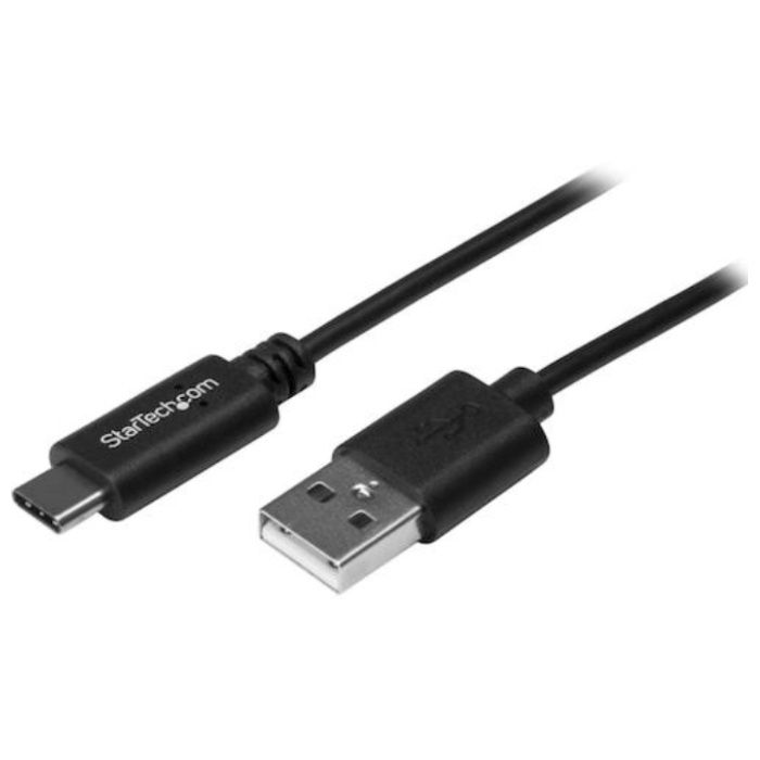 StarTech　USB　2.0ケーブル/4m/Type-A　-　Type-C/480Mbps/オス-オス/ブラック/タイプC　-　A