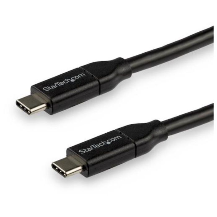 StarTech　USB-Cケーブル/3m/USB　2.0/480Mbps/Type-C　-　Type-C/100W/オス-オス/ブラック