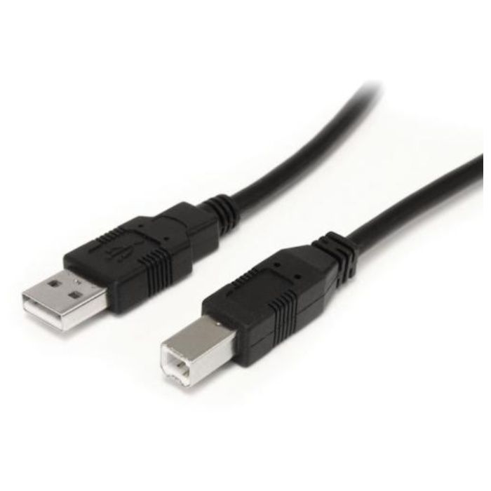 StarTech　USBケーブル/A-B/9.1m/USB　2.0/480Mbps/オス・オス/ブラック