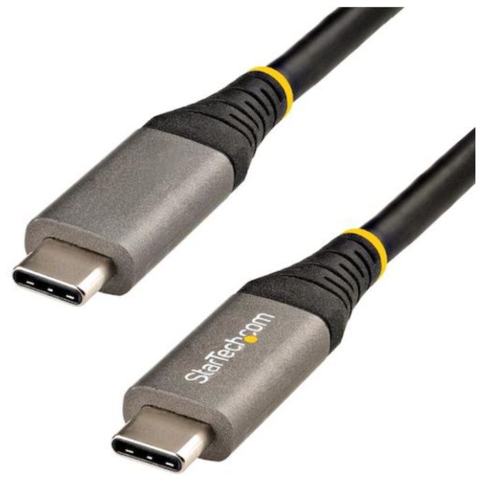 StarTech　USB-Cケーブル/50cm/USB3.2　Gen2/10Gbps/Type-C　-　Type-C/100W/オス-オス