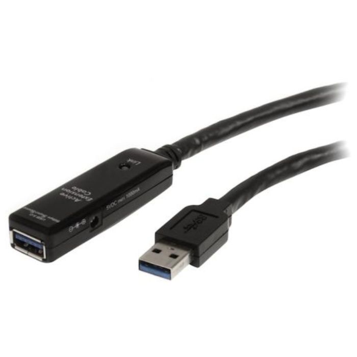 StarTech　USBケーブル/A-A/10m/USB　3.0/アクティブ延長/オス・メス/BK
