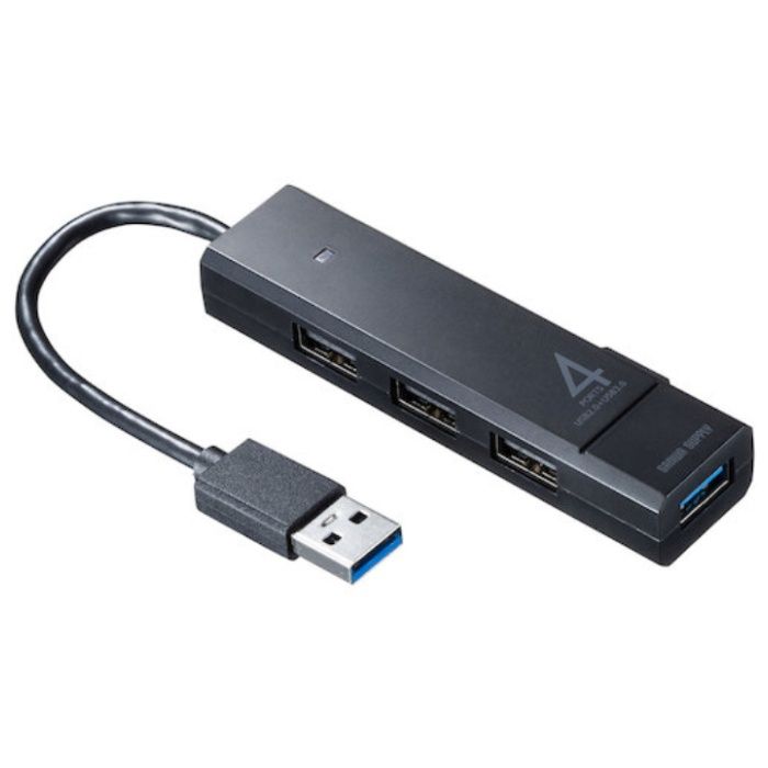 SANWA　USB3.1　Gen1+USB2.0コンボハブ