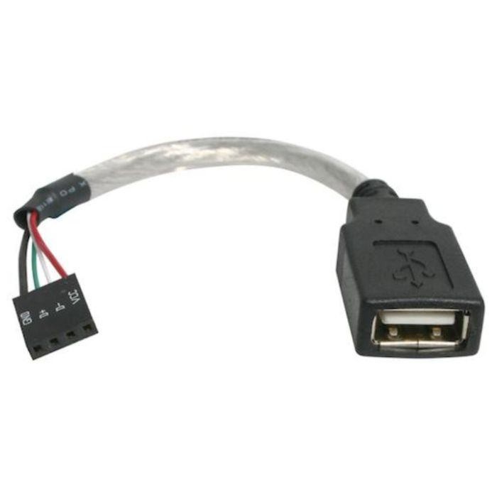 StarTech　USBケーブル/マザーボード用/4ピン　IDC　-A/15cm/メス・メス