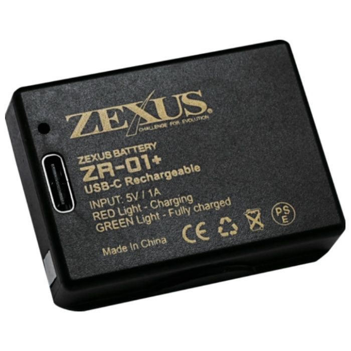 ZEXUS　専用リチウム電池　ZR-01+
