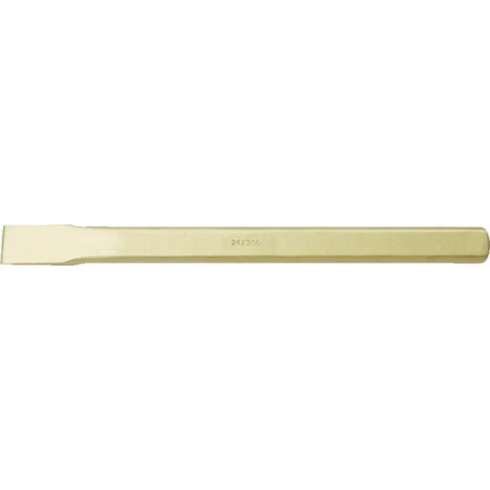 バーコ 防爆チゼル ノンスパーキングフラットチゼル 刃幅22mm 全長150mm(Tcode:8183070)