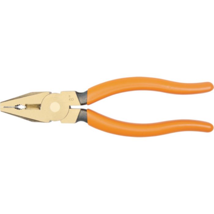 バーコ 防爆ペンチ ノンスパーキングコンビネーションプライヤー 鉄線切断1.0mm 全長175mm(Tcode:8183107)