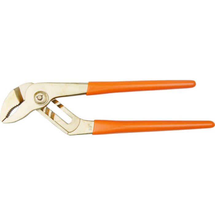 バーコ 防爆プライヤー ノンスパーキングウォーターポンププライヤー 最大口開き45mm(Tcode:8183113)
