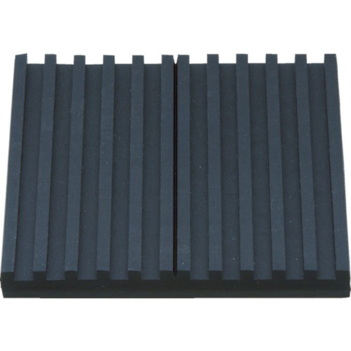 TRUSCO 防振パット 耐熱・耐油性 ミニシートタイプ 150×150 厚み10mm 合成ゴム(Tcode:4843274)