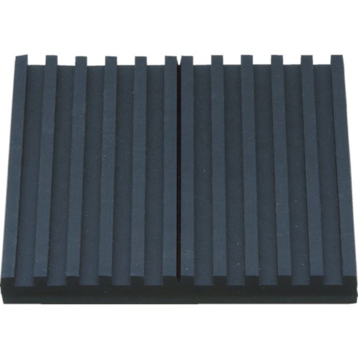 TRUSCO 防振パット ミニシートタイプ 200×200 厚み10mm 天然ゴム(Tcode:4054717)
