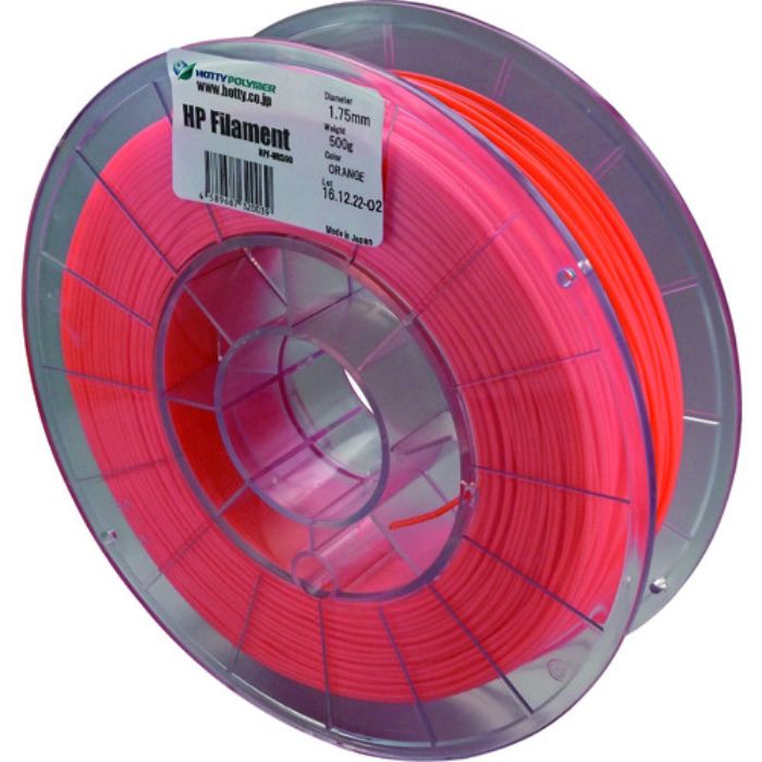 ホッティーポリマー HPフィラメント《スーパーフレキシブルタイプ》オレンジ