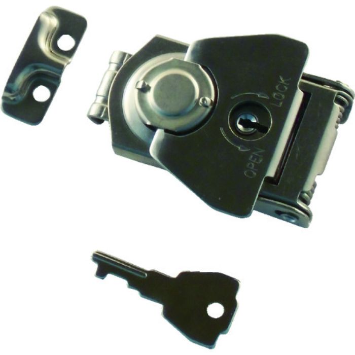 TRUSCO 回転ファスナー 鍵付 SUS304(Tcode:7787138)