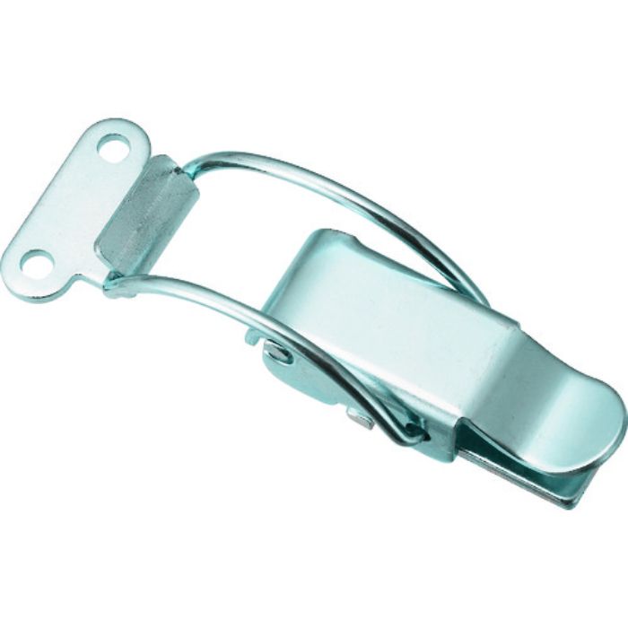 TRUSCO パッチン錠 曲線アームタイプ・スチール製 (2個入)(Tcode:2328437)