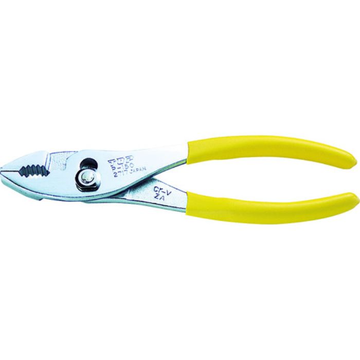 TOP コンビネーションプライヤ ビニールグリップ付 150mm(Tcode:3692094)