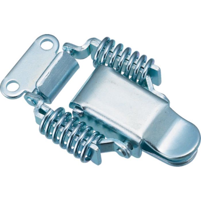 TRUSCO パッチン錠 ばねタイプ・スチール製 (4個入)(Tcode:2328216)