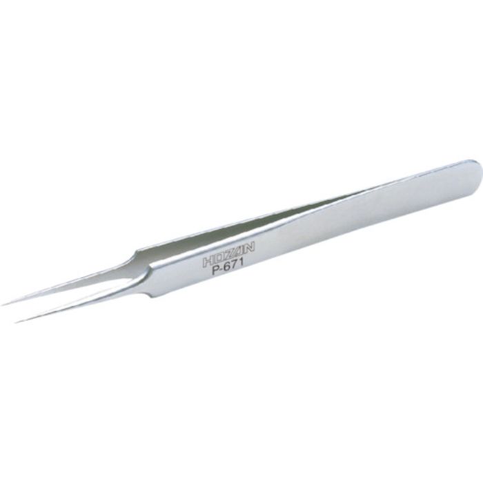 HOZAN ピンセット 全長110mm(Tcode:8107685)
