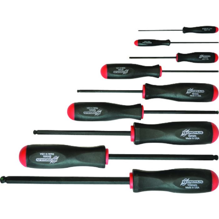 ボンダス プロホールド[[R]](ネジつかみ機能付ドライバー) セット9本組(1.5-10mm)(Tcode:8108558)