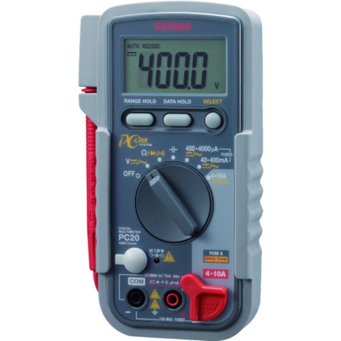 SANWA デジタルマルチメータ パソコン接続型(Tcode:3083667)