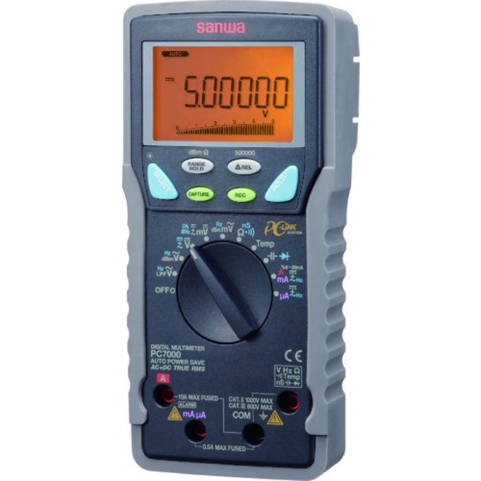 SANWA 真の実効値対応デジタルマルチメータ パソコン接続型(Tcode:8162970)