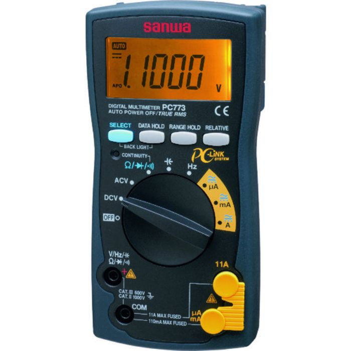 SANWA デジタルマルチメータ パソコン接続型(Tcode:8162972)