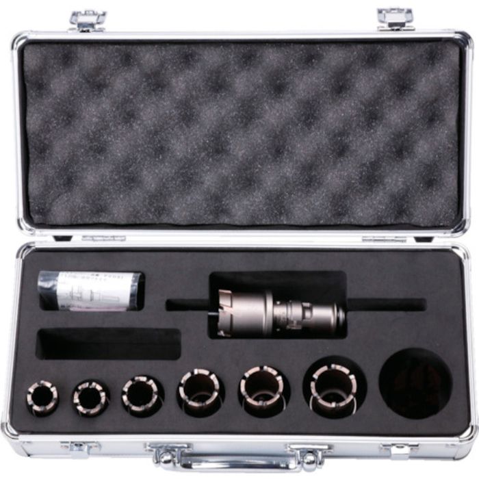 ミヤナガ 深穴ホールソー アルミボックスキット NO.3 ストレートシャンク(Tcode:1626312)