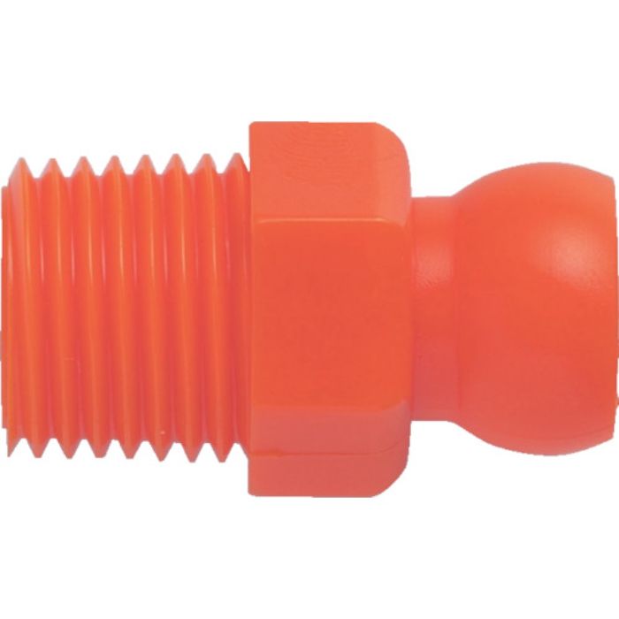 TRUSCO クーラントライナー コネクター サイズ1/4 オネジR1/4 1個(Tcode:2303949)