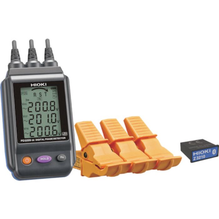HIOKI 電圧計付検相器ワイヤレスセット PD3259-90(Tcode:2686179)