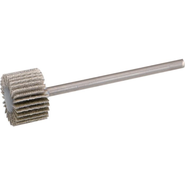 TRUSCO ダイヤ軸付フラップホイール オールダイヤ Φ15X軸径3 180#(Tcode:2162580)