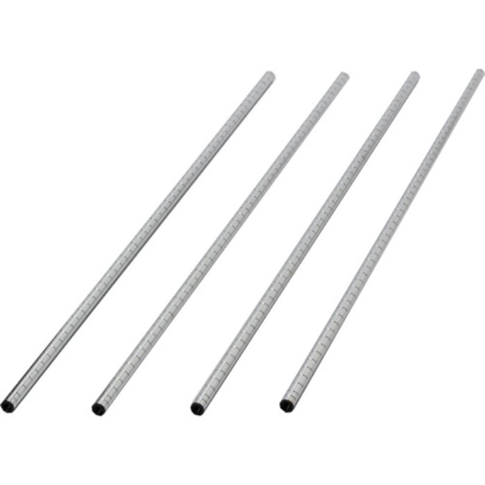 TRUSCO スチール製ワゴン用支柱 ツールワゴン フェニックスワゴン用 H1500用 4本入(Tcode:4939603)