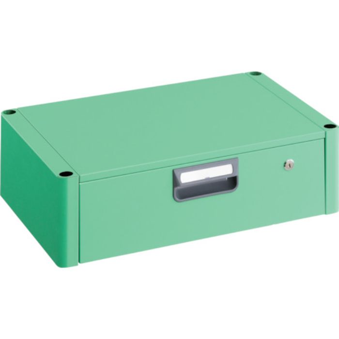 TRUSCO ツールワゴン フェニックスワゴン 1段引出 600X400 ヤンググリーン(Tcode:4882342)