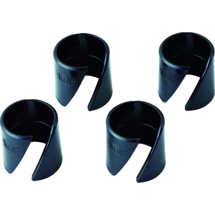 TRUSCO スチール製ワゴン用導電ブッシュ PEW型 フェニックスワゴン用 Φ25.4用 4個入(Tcode:1150675)