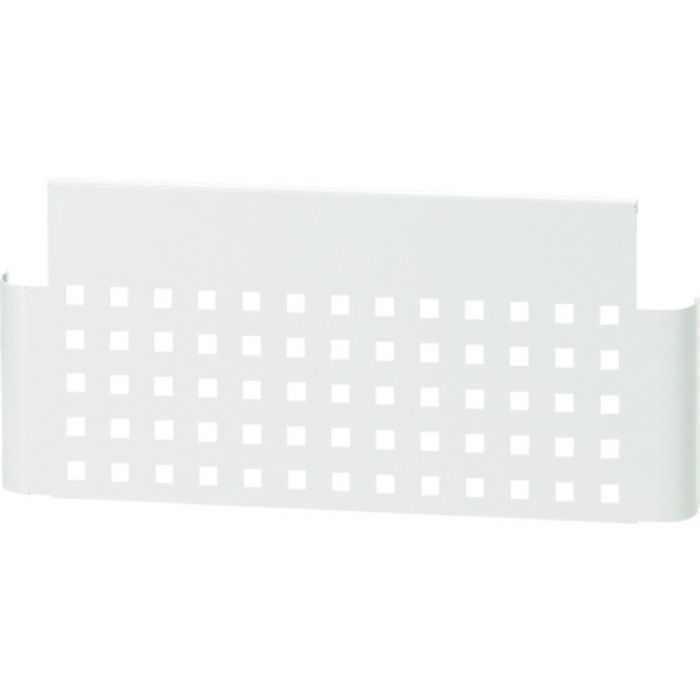 TRUSCO スチール製ワゴン用パンチングパネル ツールワゴン フェニックスワゴン用 側面用 D400用 S ホワイト(Tcode:4885163)