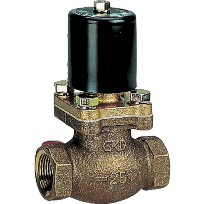 CKD 水用パイロットキック式2ポート電磁弁 100V(Tcode:1103695)