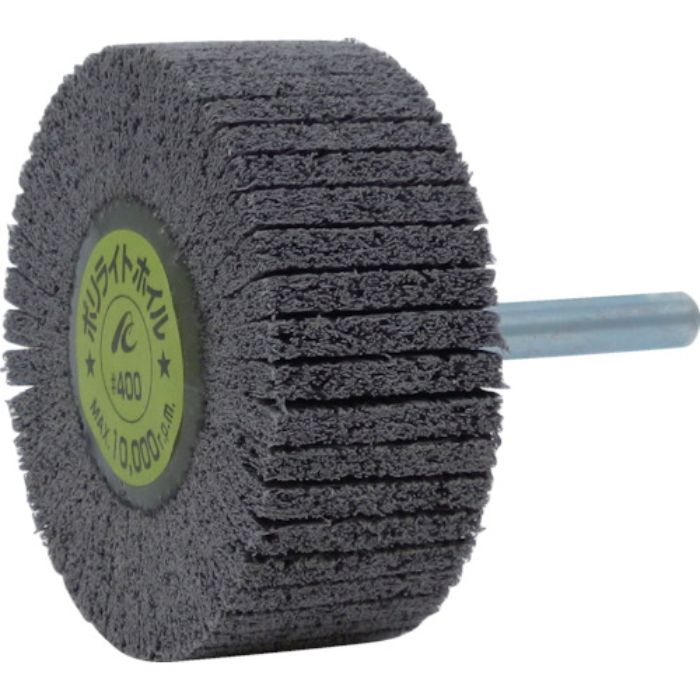 AC ポリライトホイル 軸径6mm #600 外径60×幅25×軸長40(Tcode:3067998)