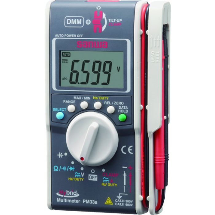 SANWA ハイブリットミニテスタ(マルチメータ+クランプメータ)(Tcode:3974014)