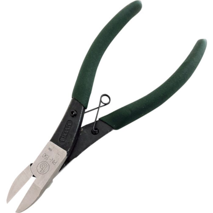 ベストツール マルビー プラスチックニッパー スリム フラット刃(ビニールグリップ付)165mm(Tcode:3644615)