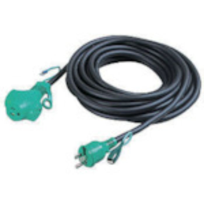 NICHIDO トリプルポッキン延長コード アース付 20m 黒 黒(Tcode:8147344)