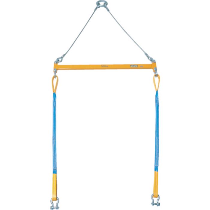 スーパー 2点吊用天秤 容量:600kg スパン長:1000mm(Tcode:3812847)
