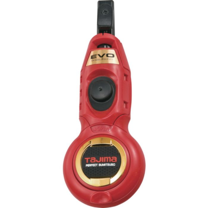 タジマ パーフェクト墨つぼ EVO S 赤(Tcode:3772161)