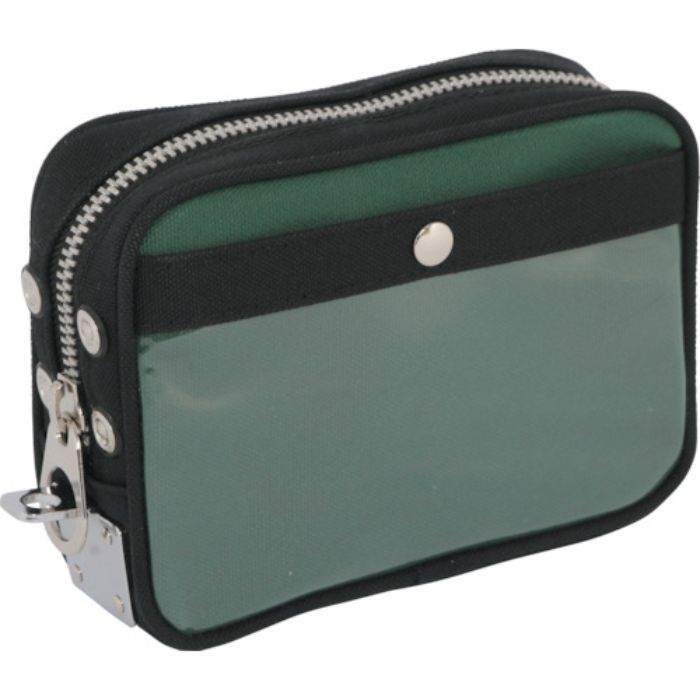 SANEI 帆布メール用ポーチ(SS)馬蹄錠金具付 モスグリーン(Tcode:1141951)