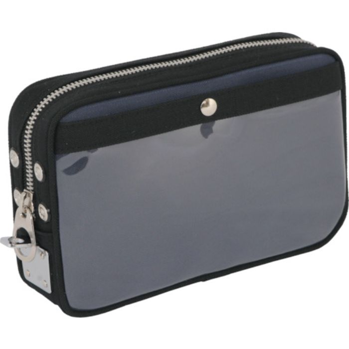 SANEI 帆布メール用ポーチ(S)馬蹄錠金具付 紺(Tcode:1141944)