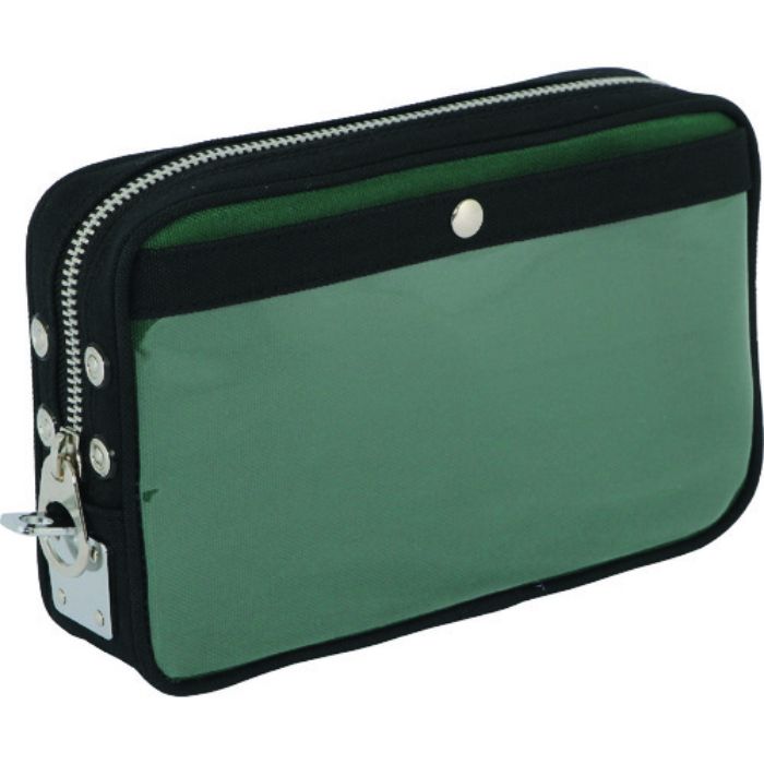 SANEI 帆布メール用ポーチ(S)馬蹄錠金具付 モスグリーン(Tcode:1141946)