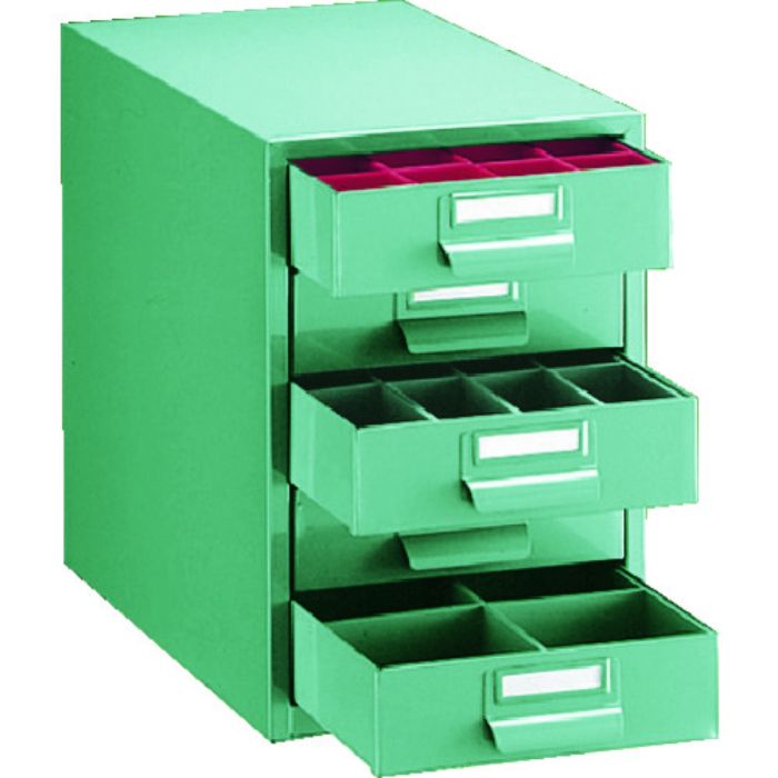 TRUSCO ツールケース 233X410XH348 引出5段 プラボックス付(Tcode:1025756)