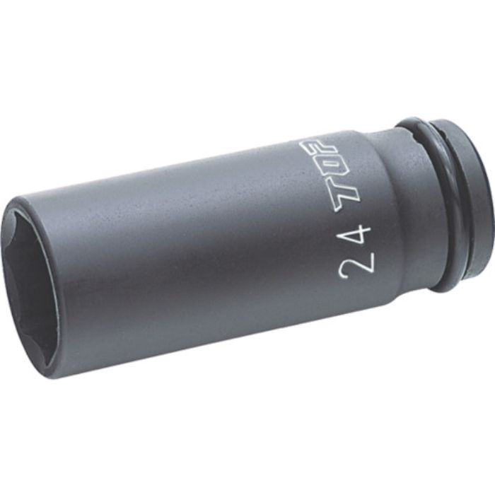 TOP 超ロングインパクトソケット肉薄タイプ 差込角12.7mm 24mm(Tcode:7230206)