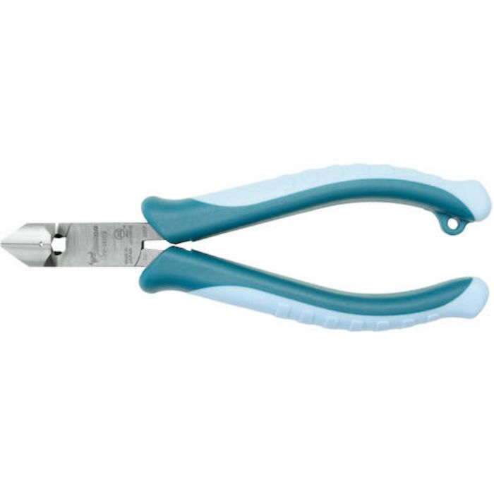 TTC POWER 三枚合せ斜めニッパー エラストマーグリップ 全長164mm(Tcode:7851928)