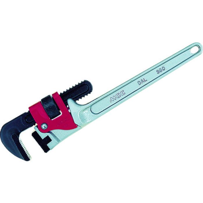 MCC パイプレンチ アルミ白・エンビ被覆管用DA 350(Tcode:4088166)